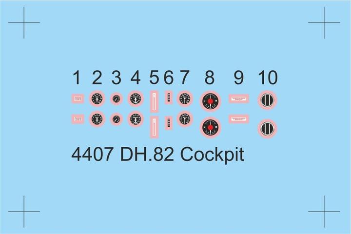 Produktbild CMK DH.82 Tiger Moth Cockpit Correction Set