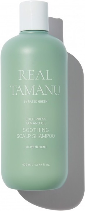 Immagine prodotto Rated Green vero olio di tamanu pressato a freddo shampoo lenitivo per il cuoio capelluto (400 ml, Shampoo liquido)