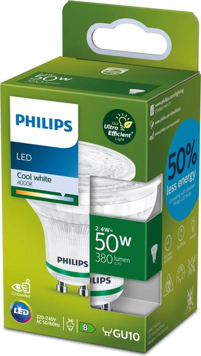 Image du produit Philips Spots à LED (GU10, 380 lm, 1 x)