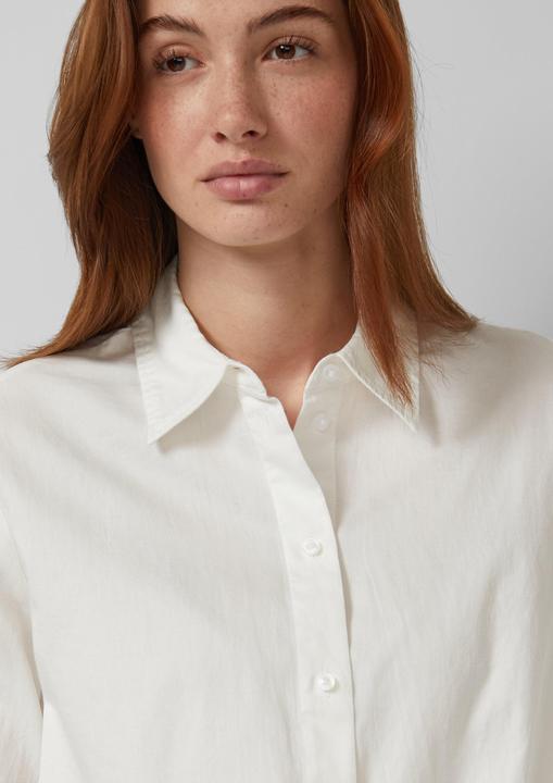 Immagine prodotto s.Oliver Bluse Baumwollsatin-Bluse mit Raffung (36)