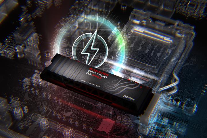 Produktbild SANDISK Optimus GX PRO 850X Heatsink (8000 GB, M.2 2280)