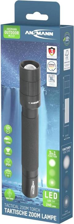 Produktbild Ansmann M200F LED Torch (16.40 cm, 240 lm)