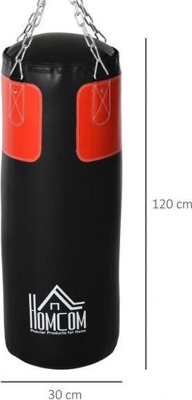 Immagine prodotto Homcom Sacco da boxe con guantoni da boxe (30 cm, 16 kg)