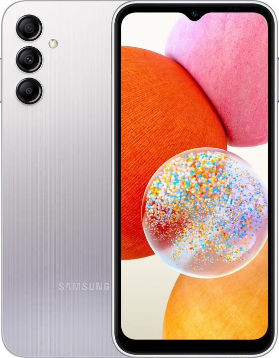 Immagine prodotto Samsung Galaxy A14 LTE (128 GB, Argento, 6.60", Doppia SIM, 50 Mpx, 4G)