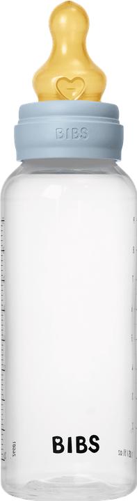 Actual product image Bibs Anti Kolik Flasche Latex 270 ml Medium Flow Baby Blue (270 ml)