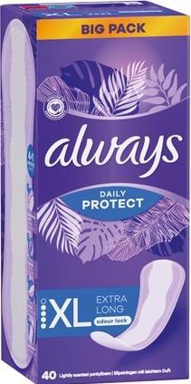Image du produit Always Daily Protect Extra Long (40 x)