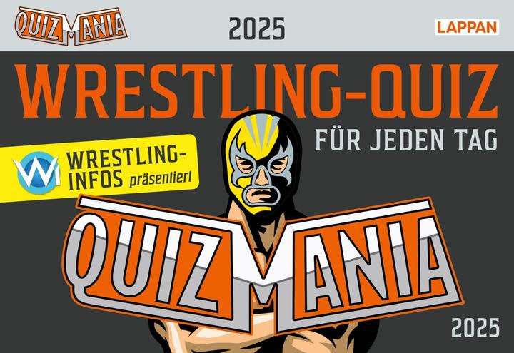 Immagine prodotto QuizMania - Il quiz sul wrestling per ogni giorno del 2025 (Tedesco)