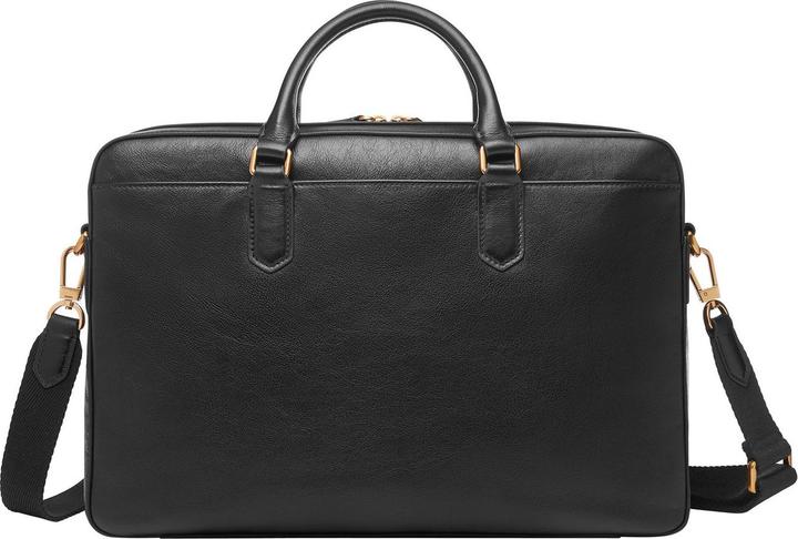 Actual product image Fossil Asher briefcase leather 40 cm laptop compartment (17")
