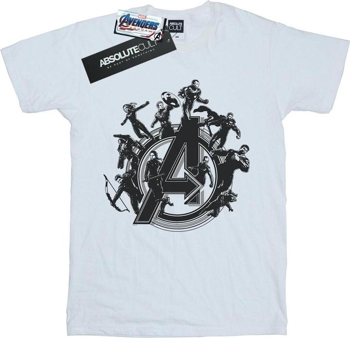 Produktbild Avengers Endgame Held Kreis Baumwolle Boyfriend TShirt (XL)