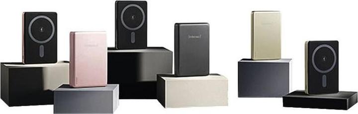 Actual product image Intenso Magn. Wireless Powerbank MW10000 10000 mAh Champagne (10000 mAh, 20 W, 37 Wh)