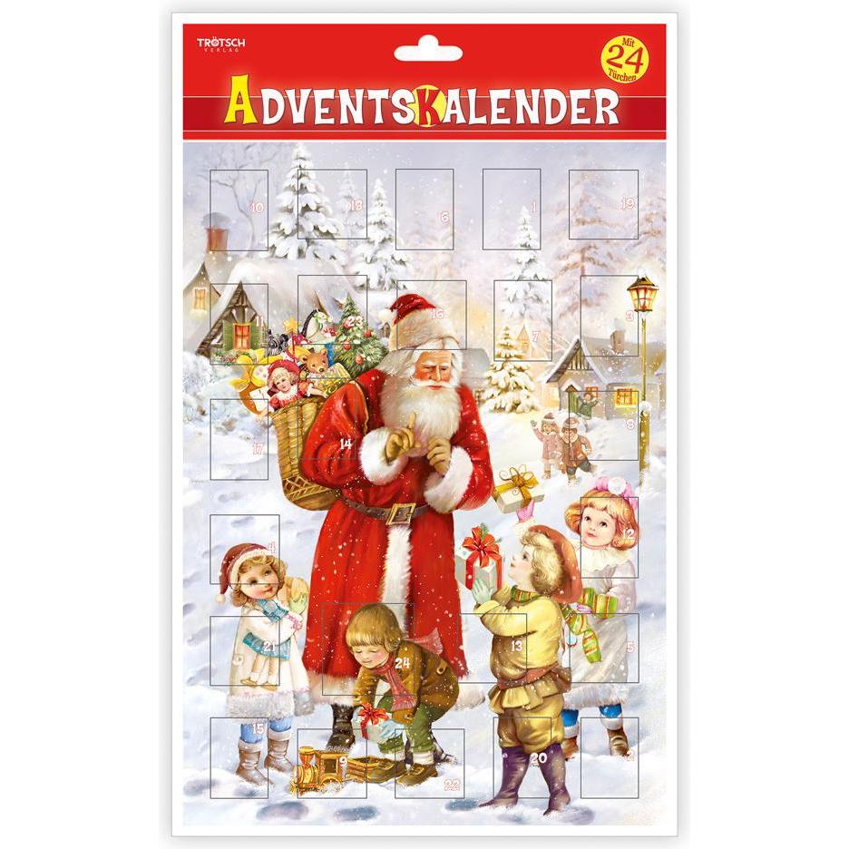 Trötsch Adventskalender Bescherung Adventskalender mit Türchen