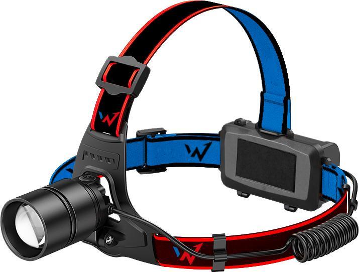 Produktbild Wonder Wt5001H – Wiederaufladbare LED-Stirnlampe 500 Lumen (Schwarz) (500 lm)