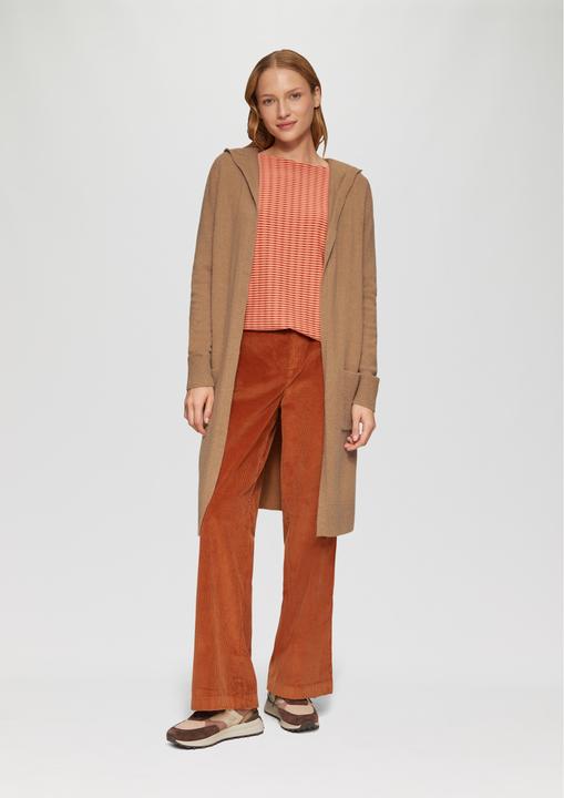 Immagine prodotto S.Oliver Strickjacke Long-Cardigan mit Kapuze (38)