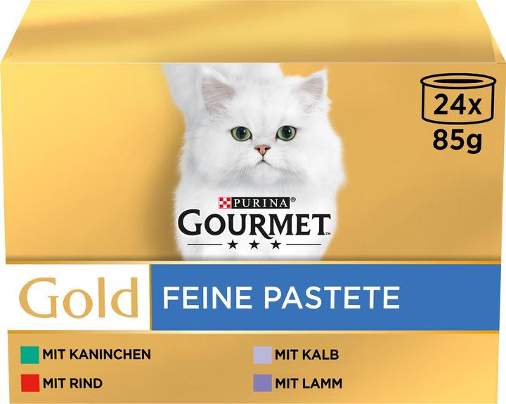 Image du produit Gourmet Pâté fin (Adulte, 24 pcs, 2040 g)