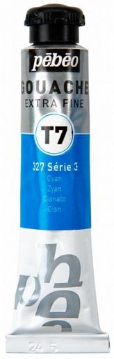 Actual product image Pebeo T7 Extra Fine Gouache (Cyan, 20 ml)