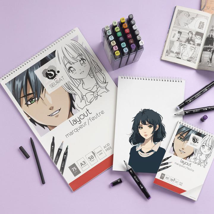 Actual product image Seurat Layout marker spiral pad, 50 pages, A3, 75g/m2 (A3)