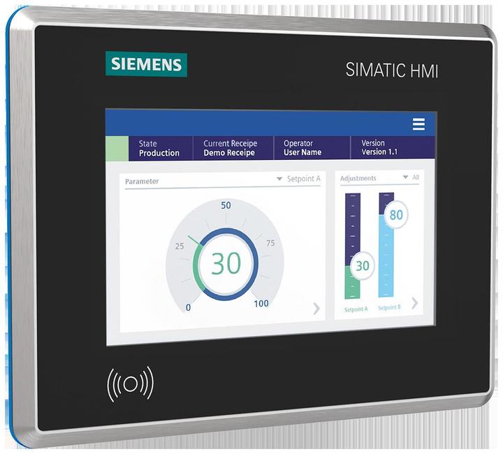 Produktbild Siemens Simatic (800 x 480 Pixel, 7")