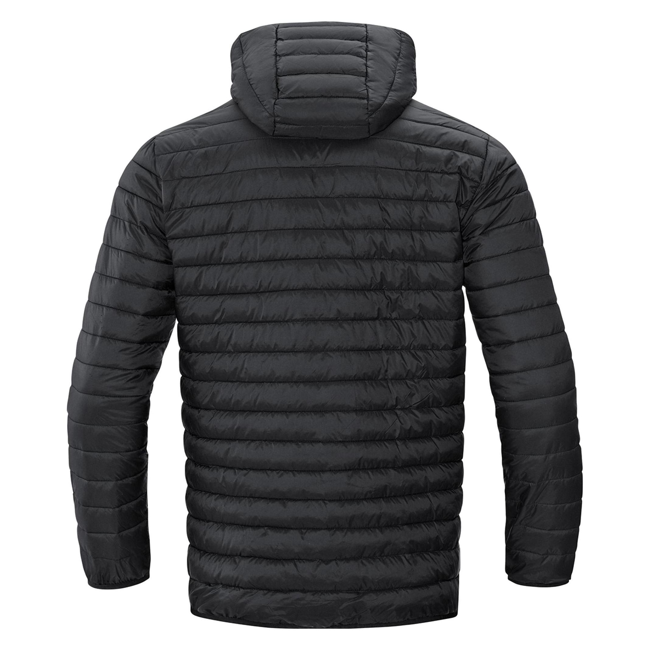 Jako, Herren, Winterjacken, Steppjacke, Schwarz, (S)