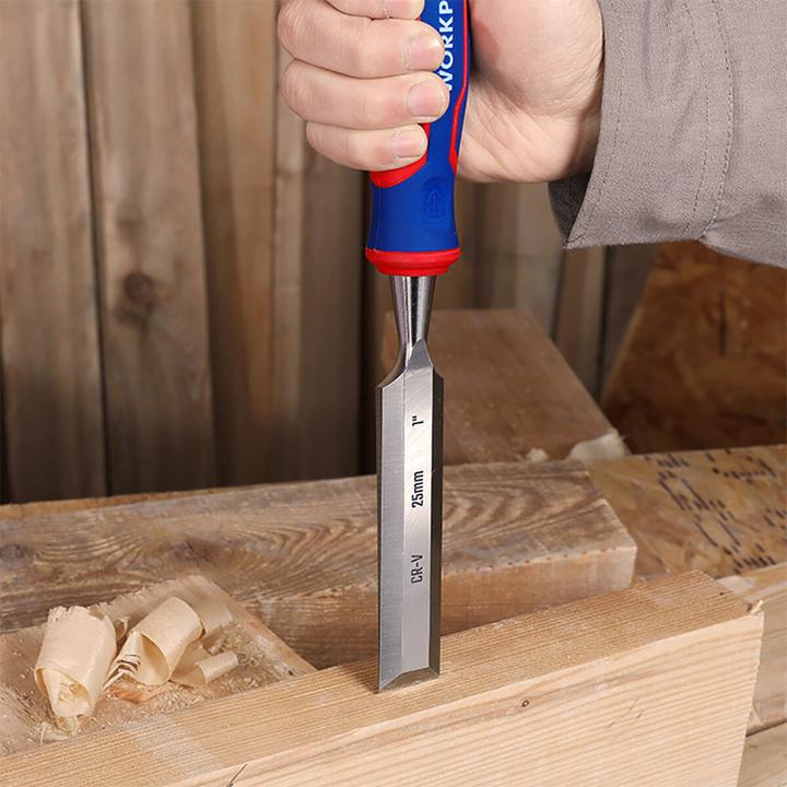 Actual product image Workpro Chrome vanadium steel chisel set 3 pieces