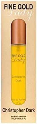 Produktbild Christopher Dark Fine Gold Lady Eau De Parfum Natural Spray für Frauen 20ml (Eau de Parfum, 20 ml)