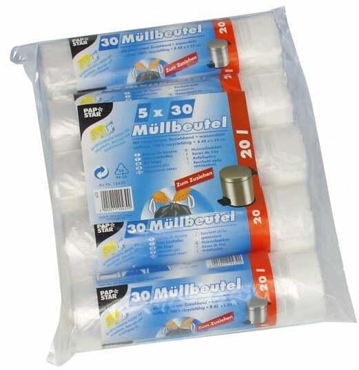 Papstar Fodere per cestini (150 x, 20 l)