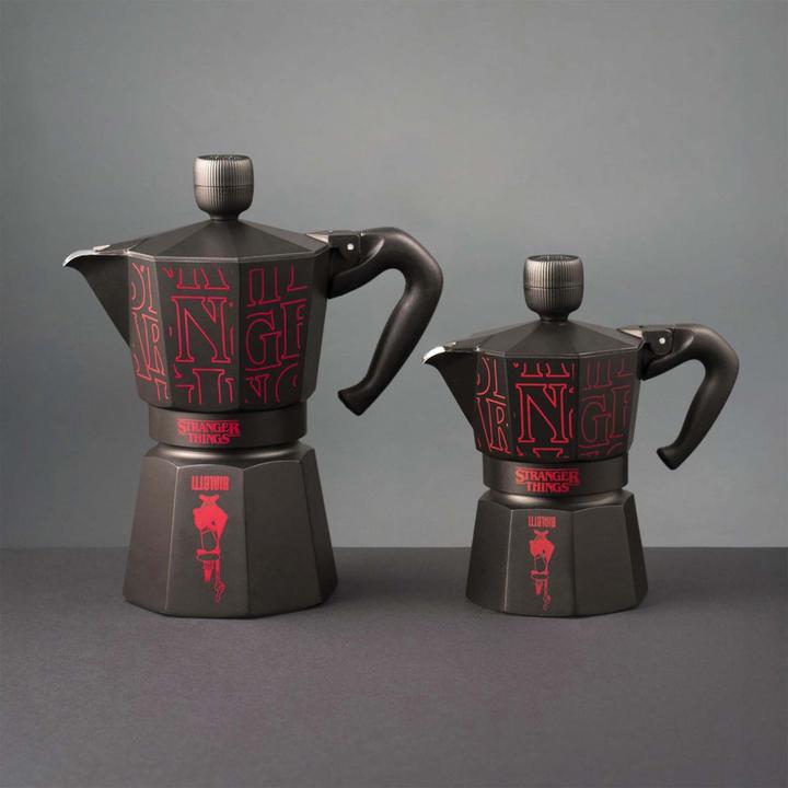 Actual product image Bialetti Stranger Things espresso pot (3 Cups)