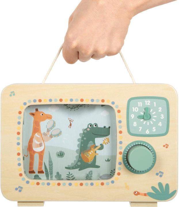 Produktbild small foot Spieluhr Fernseher „Safari“