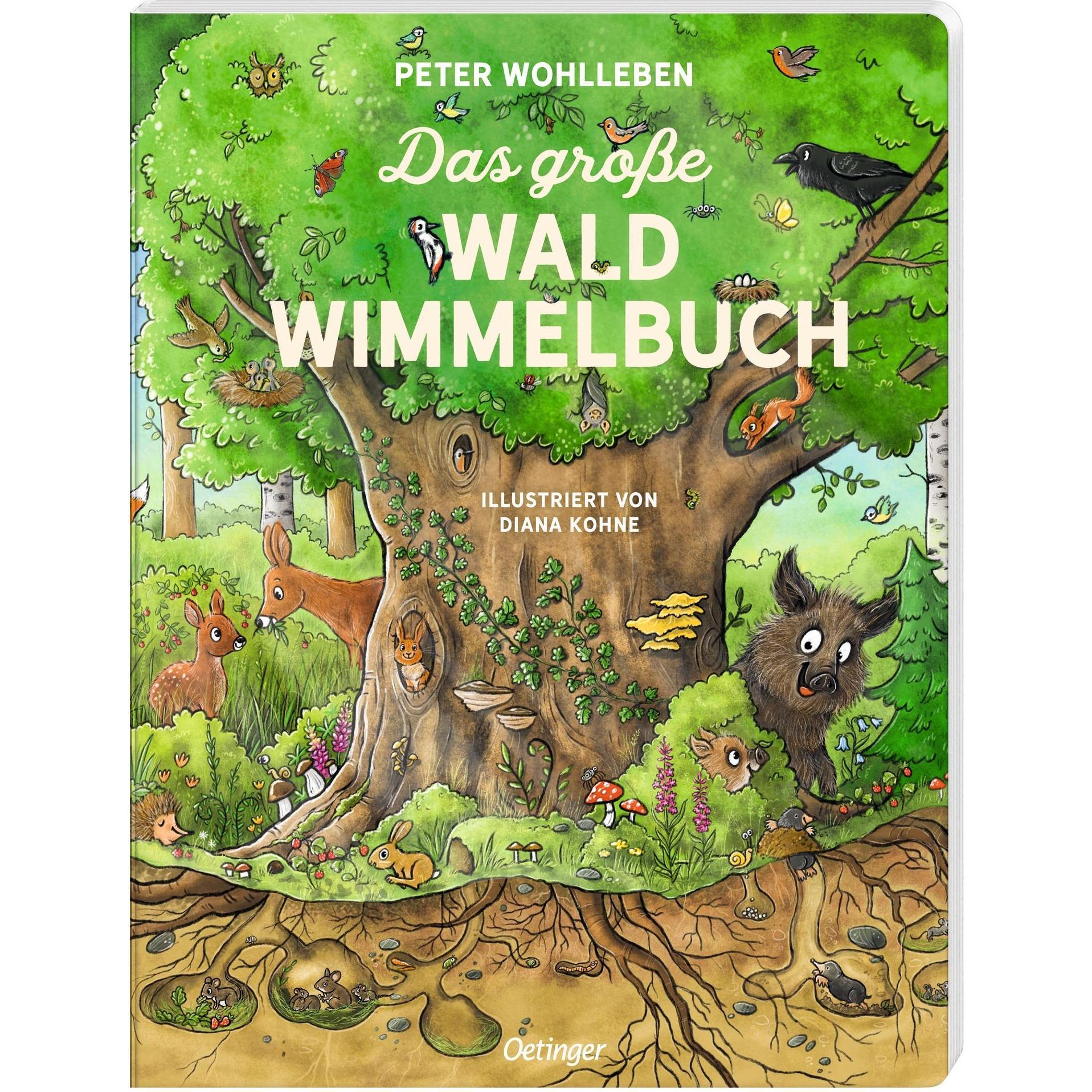 Oetinger, Babybücher, Das grosse Wald-Wimmelbuch (Deutsch)