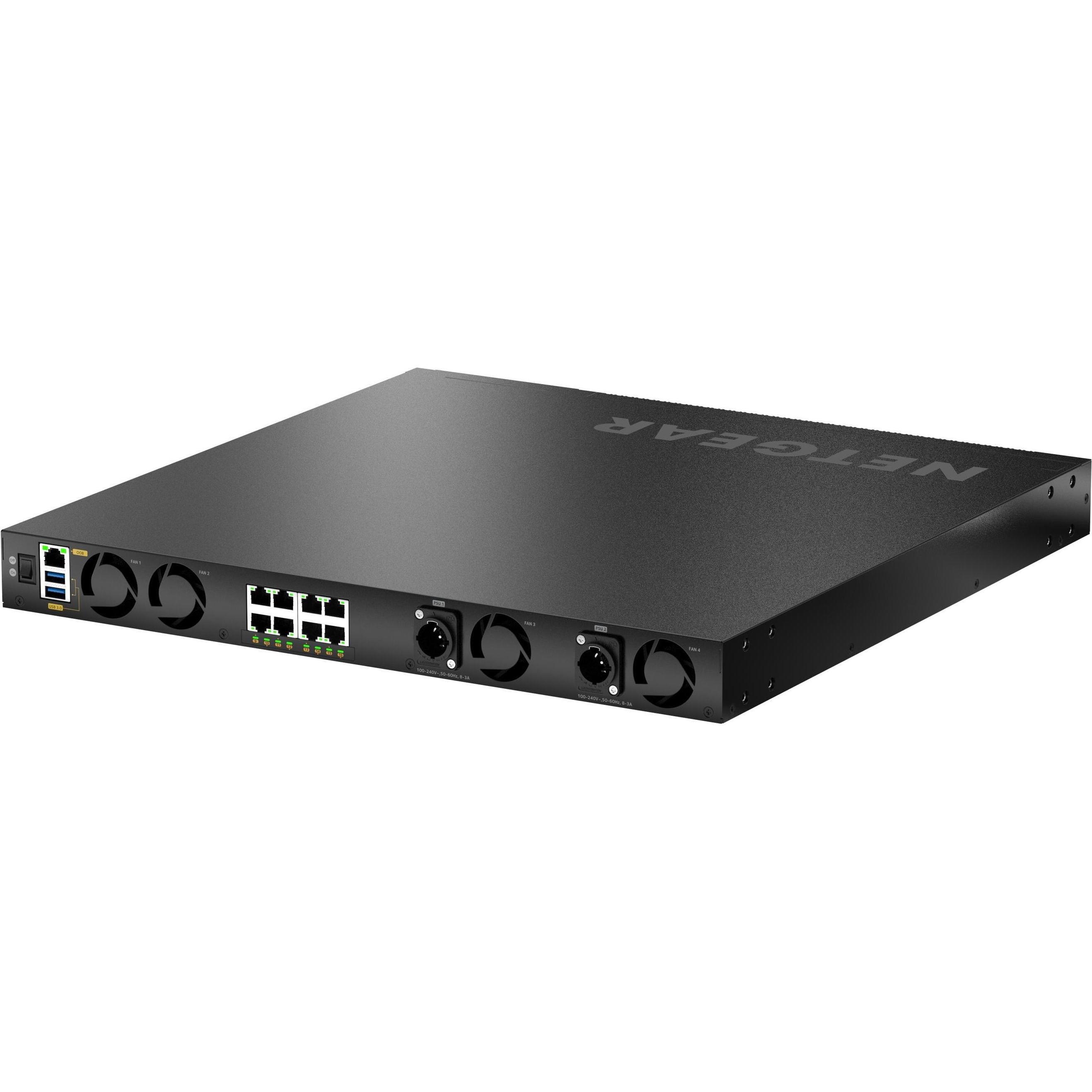 Netgear M4350-16M4V Managed Switch MSM4320 (20 Ports), Netzwerk Switch, Schwarz