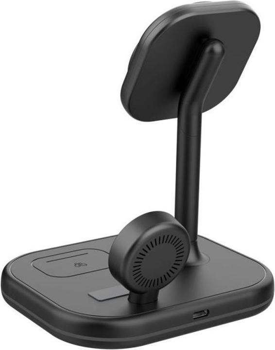 Produktbild Tech-Protect QI15W-A27 3in1 inductive charger with stand with MagSafe for smartphone / Apple Watch / (18 W)