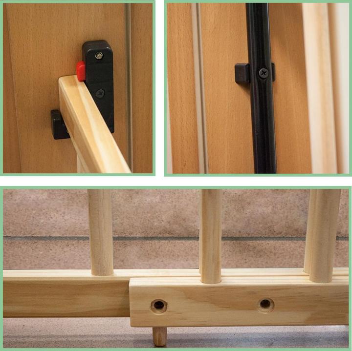 Produktbild tectake Tierschutzgitter (73 - 118 cm)