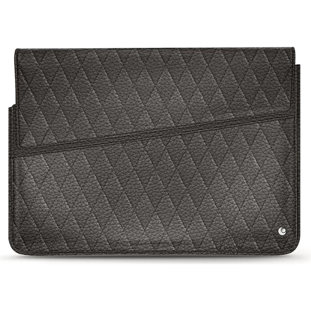 Noreve Lederhülle, Notebooktasche, Grau