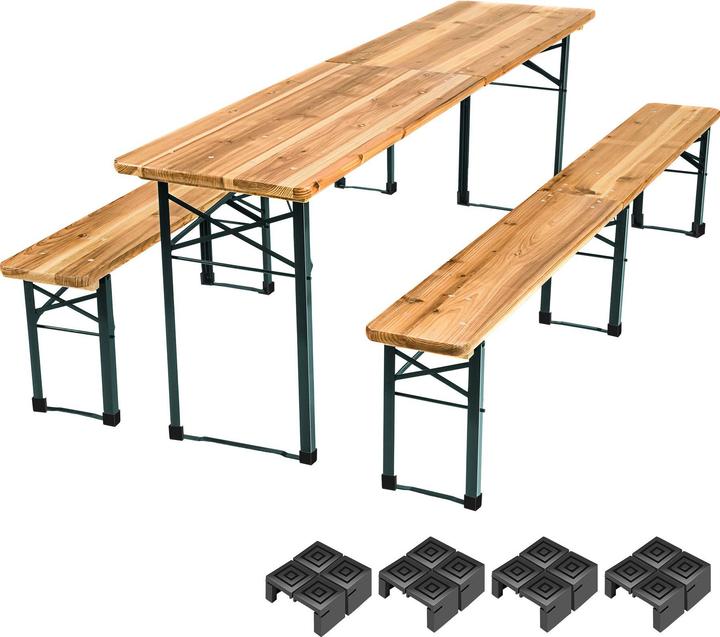 Immagine prodotto tectake Set tenda della birra (219 cm)