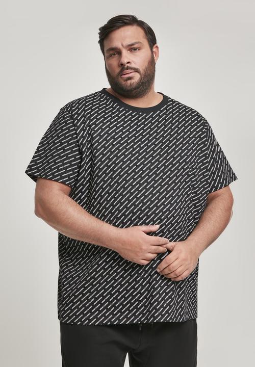 Produktbild Urban Classics Allover Logo Tee (S)