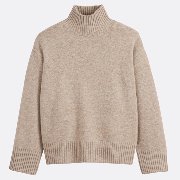 Actual product image La Redoute Collections Rollkragenpullover aus Wolle (XL)