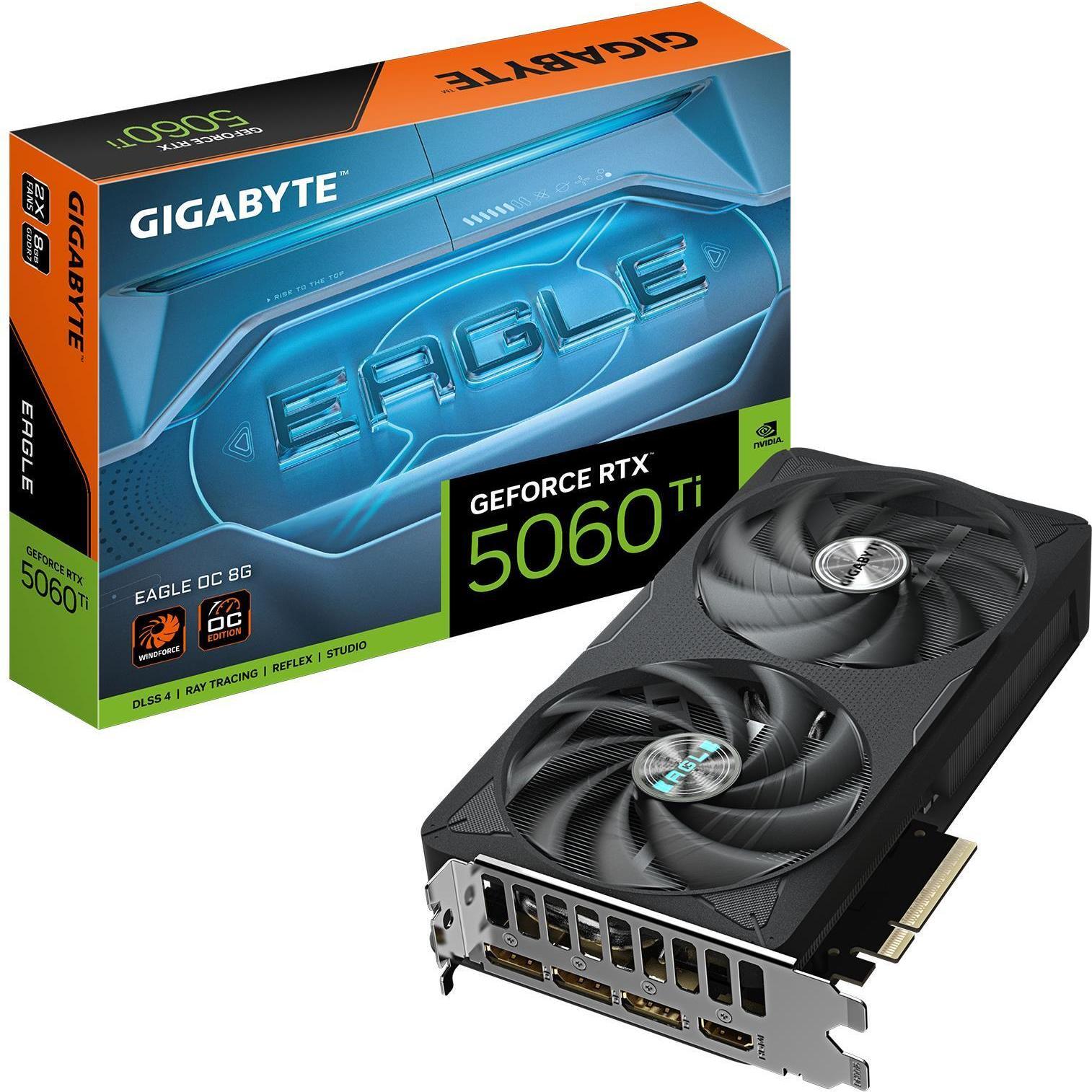 Gigabyte GeForce RTX 5060 Ti EAGLE OC 8G (8 GB), Grafikkarte