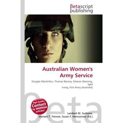 Australian Women's Army Service, Fachbücher