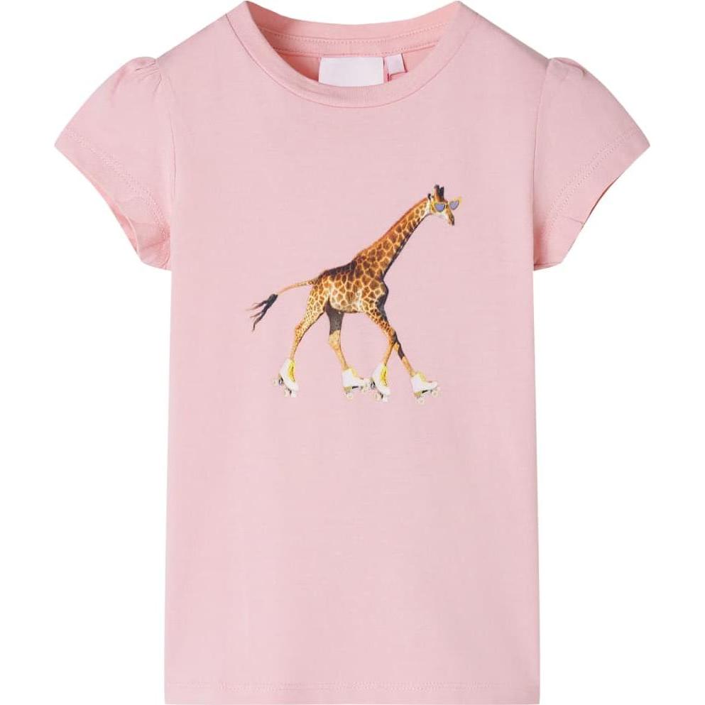 VidaXL, Jungen, Shirt, Jacki, Rosa, (128)