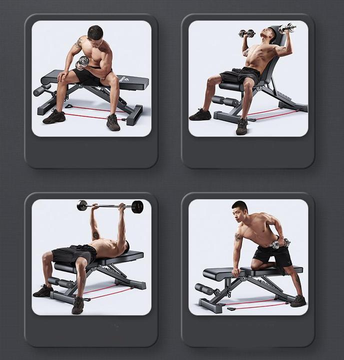 Produktbild Stride Verstellbare Hantelbank Fitnessgerät Trainingsbank