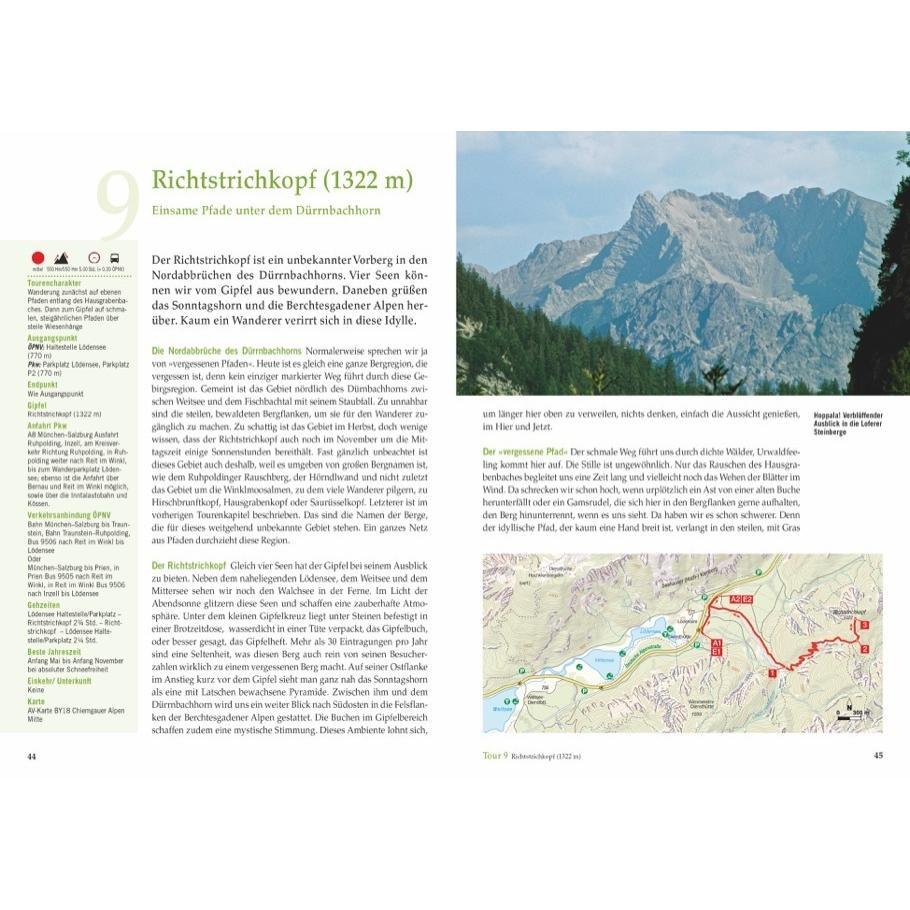Thumbnail - Vergessene Pfade Chiemgauer Alpen, Ratgeber von Michael Kleemann