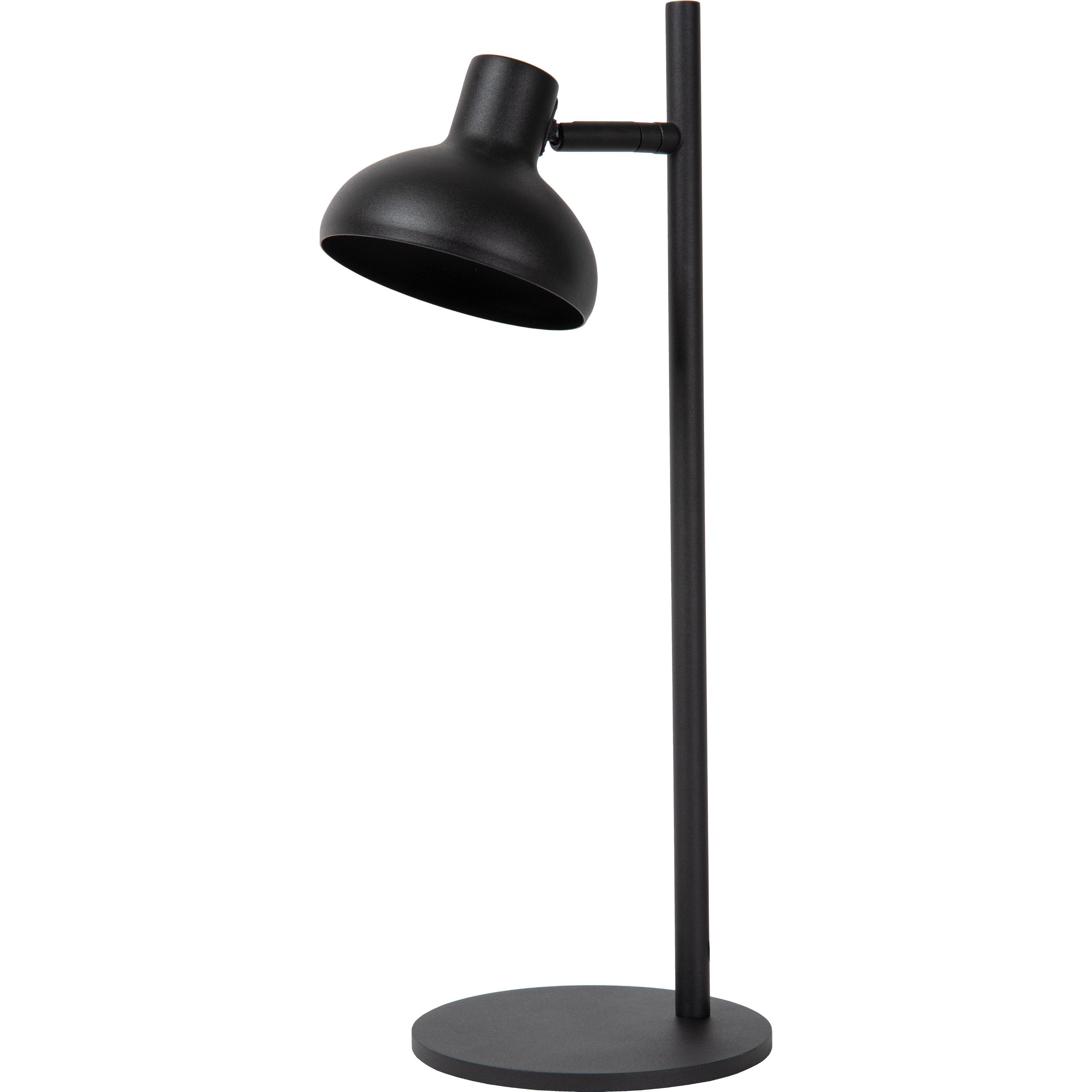 Lucide, Tischlampe, SENSAS - Tischlampe - Ø 18 cm - 1xES111 - Schwarz 30597/01/30 (GU10)