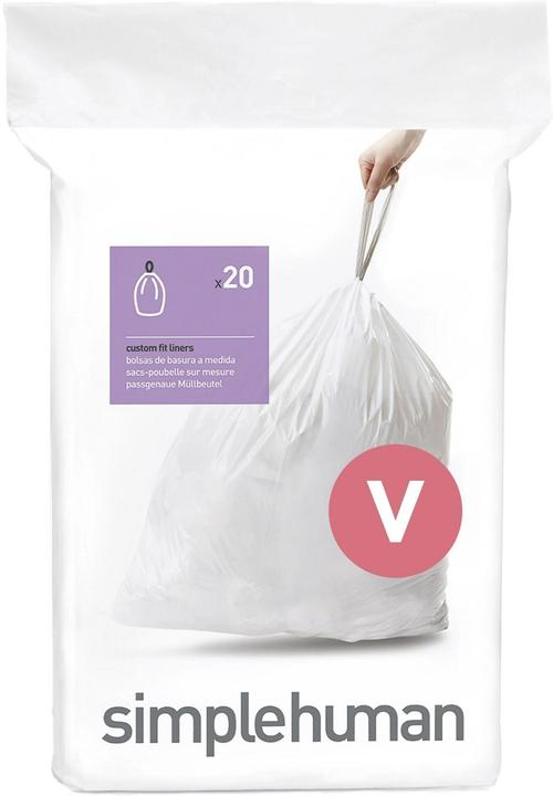 Produktbild Simplehuman Müllbeutel Code V, 16-18 l, 100 Stück (100x, 18 l)