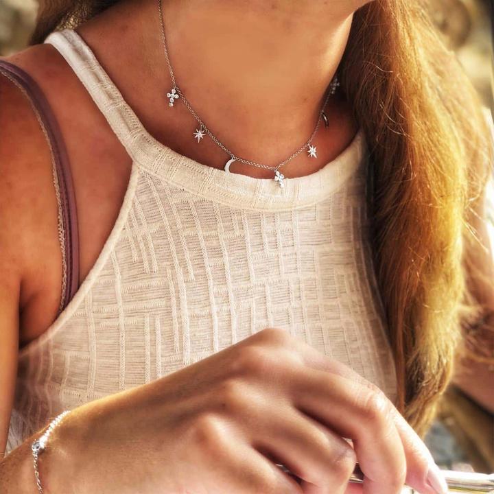 Immagine prodotto Candy Collana Adalyn, argento 925 (Argento 925, 38 - 41 cm)