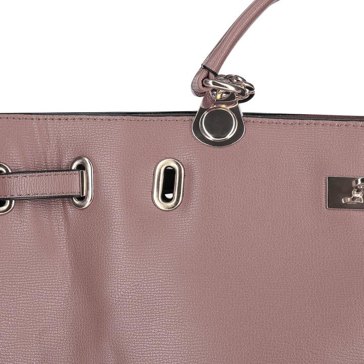 Produktbild Gallantry Rosa genarbte Umhängetasche (5 l)