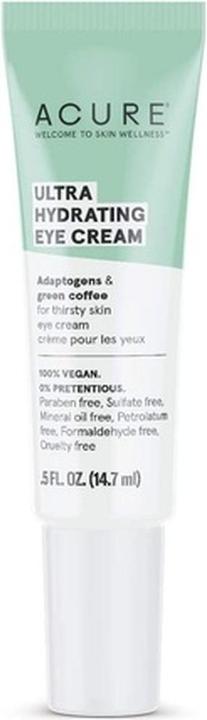 Acure Hydratisierende Augencreme 15ml (Augenpflege Crème, 15 ml, Tag)
