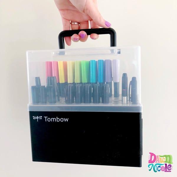 Produktbild Tombow Stiftebox (Black, Clear, 108 x)