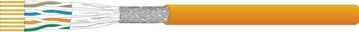 Actual product image Dätwyler Installation cable Uninet 7150 S/FTP (PiMF) 4P, LSOH, Cat.7 (Class F), orange, 100m (S/FTP, CAT7, 100 m)