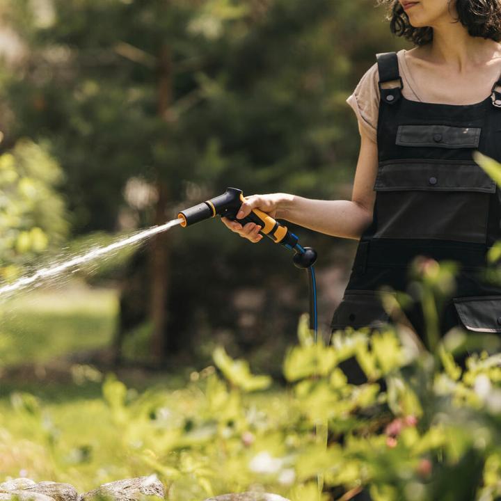 Immagine prodotto Fiskars Pistola a spruzzo, 2 funzioni, Portata infinitamente variabile, Con regolatore frontale e