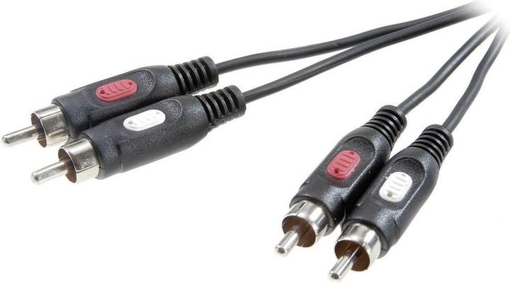 Image du produit SpeaKa Professional Câble audio Speaka 2x RCA 10 m (10 m, RCA)