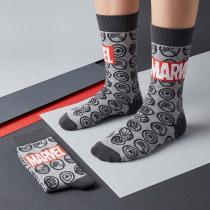 Actual product image Cerdá Marvel socks Avengers Faces Grey 38-45 (Single pack, 38 - 45)